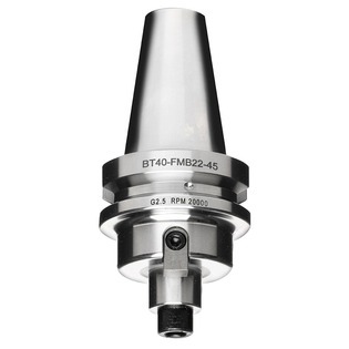 Mandrins porte fraise BT pour fraises alésage lisse